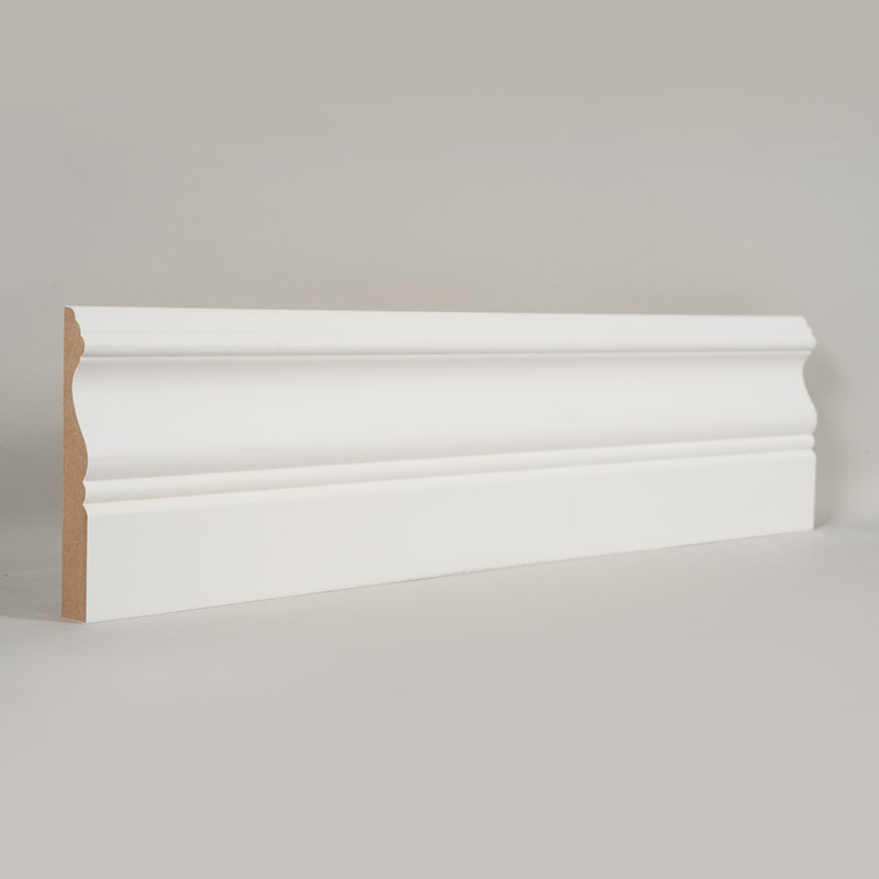 لوح حواف MDF (مجهز بالحشو وأبيض لؤلؤي) 3/5 بوصة × 4 بوصة