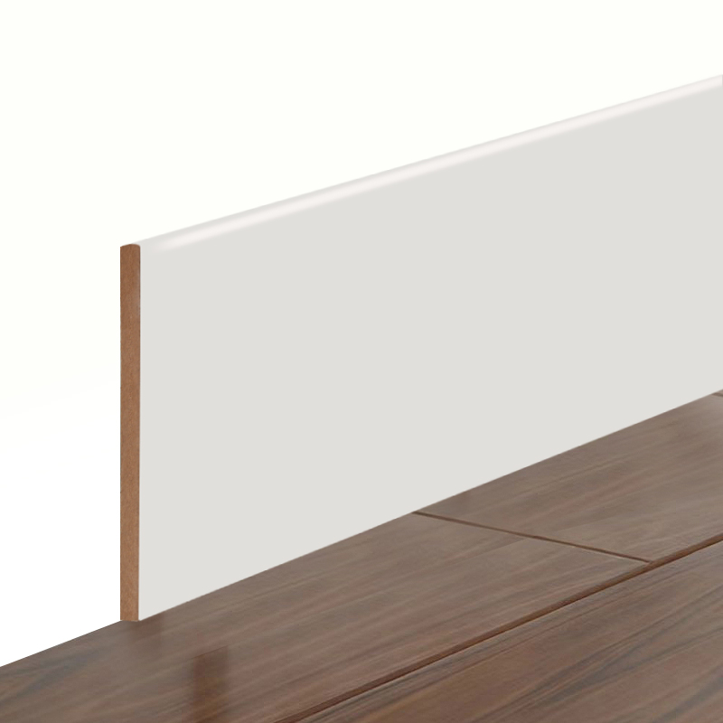لوح حواف MDF (مجهز بالحشو وأبيض لؤلؤي) 1/2 بوصة × 5 1/2 بوصة